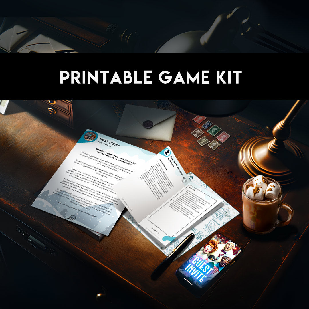 murder-on-ice-holiday-murder-mystery-party-kit-mystery-craft-games for Murder Mystery Scripts Free Printable Murder On Ice: Holiday Murder Mystery Party Kit – Mystery Craft Games for Murder Mystery Scripts Free Printable